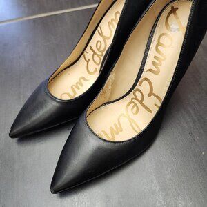 Sam Edelman Hazel Classic Professional Black Pumps Heels 10